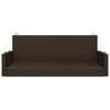 vidaXL Swing Bench Brown PE rattan, powder-coated steel Standard - 4 of 4