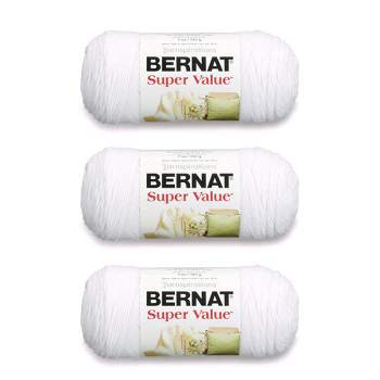 Bernat® Super Value™ #4 Medium Acrylic Yarn, Lilac 7oz/197g, 426 Yards (3  Pack) 