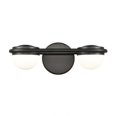 Elk Home Nelly 2 - Light Vanity in  Matte Black