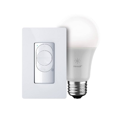 GE CYNC Reveal Smart Light Bulb with Smart Wire-Free Dimmer Switch Bundle_4