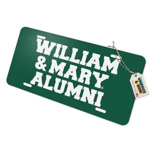 College of William & Mary Alumni Novelty Metal Vanity Tag License Plate - 1 of 4
