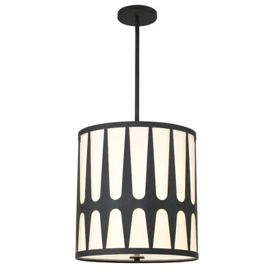 Crystorama Lighting Royston 4 - Light Pendant in  Black
