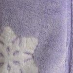 shaggy snowflake - lilac