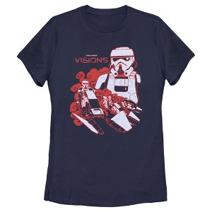 Women's Star Wars: Visions Stormtroopers in Action T-Shirt - 1 of 4