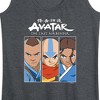 Women's - Avatar: The Last Airbender - Sokka Aang Katara Graphic Racerback Tank - 2 of 4