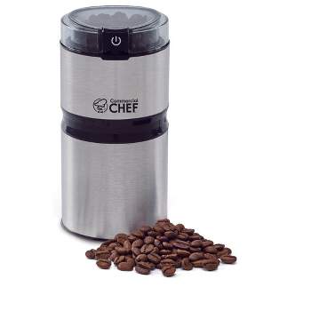 Electric Coffee Grinder - Stainless Steel Blades Grinder for Coffee Bean, Seed ,Nut ,Spice Herb Pepper