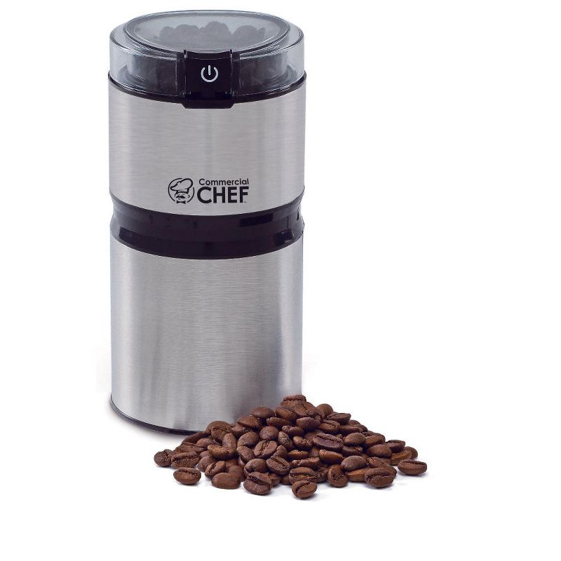 Electric Coffee Grinder - Stainless Steel Blades Grinder for Coffee Bean, Seed ,Nut ,Spice Herb Pepper, 1 of 8