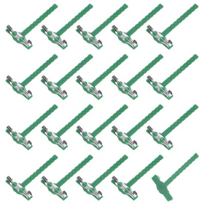 Unique Bargains Durable Plastic Triangle Boutonnieres Corsage Pins