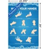 Trends International Wash Your Hands Unframed Wall Poster Prints - 3 of 4