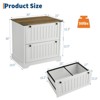 COZONY 30" 2-Drawer File Cabinet with Hanging Folders, Rustic Wooden Storage Cabinet & Printer Stand for Home Office, Living Room - 2 of 4