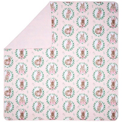 The Lakeside Collection Bunnies & Bows Quilt