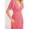 WEST K Women's Ingrid Flutter Sleeve Gauze Midi Dress - 4 of 4