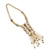SOHI Women's Gold Regal Statement Necklace - 2 of 4