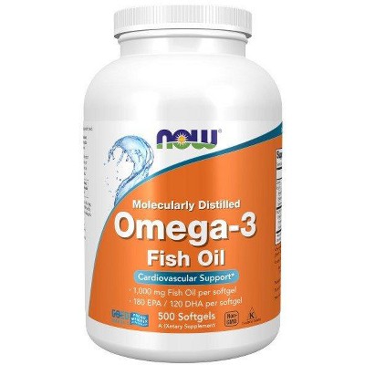 Omega 3 by Now Foods  -  500 Softgel
