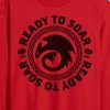 Men's - How to Train Your Dragon - Ready To Soar Long Sleeve Graphic T-Shirt - 2 of 3