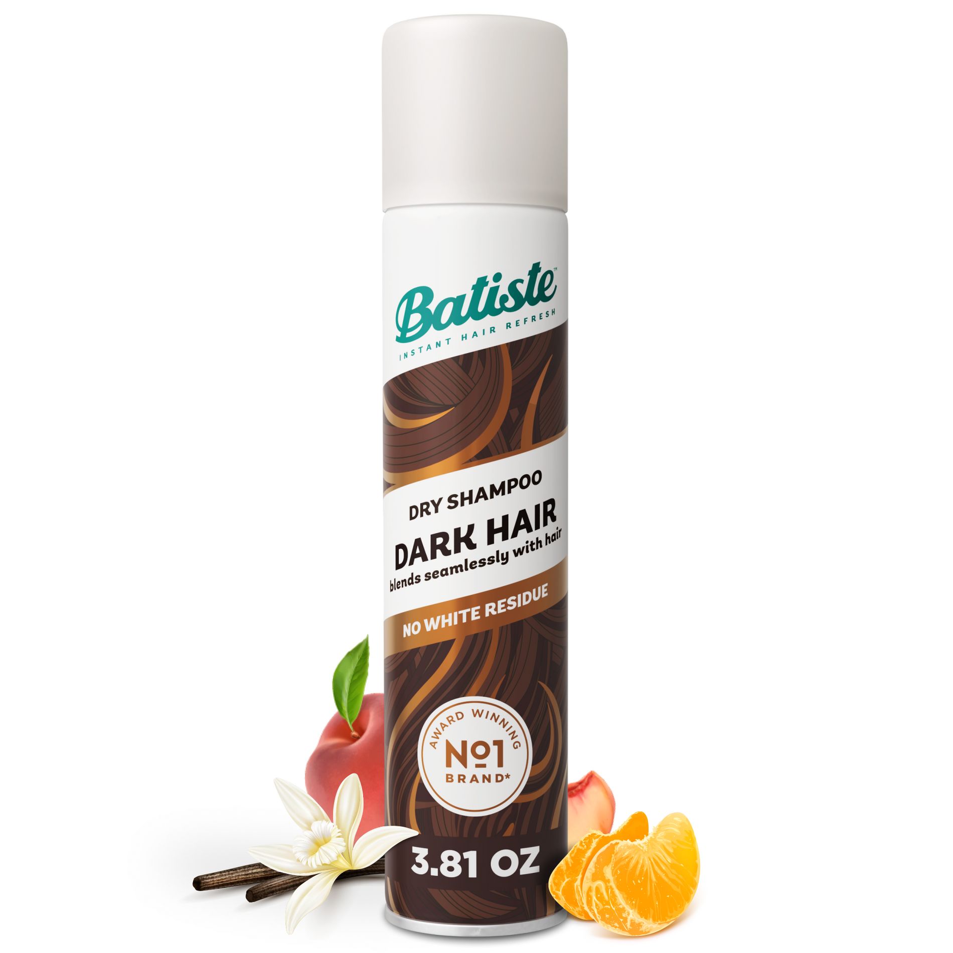 Batiste Dark Brown Dry Shampoo - 3.81oz