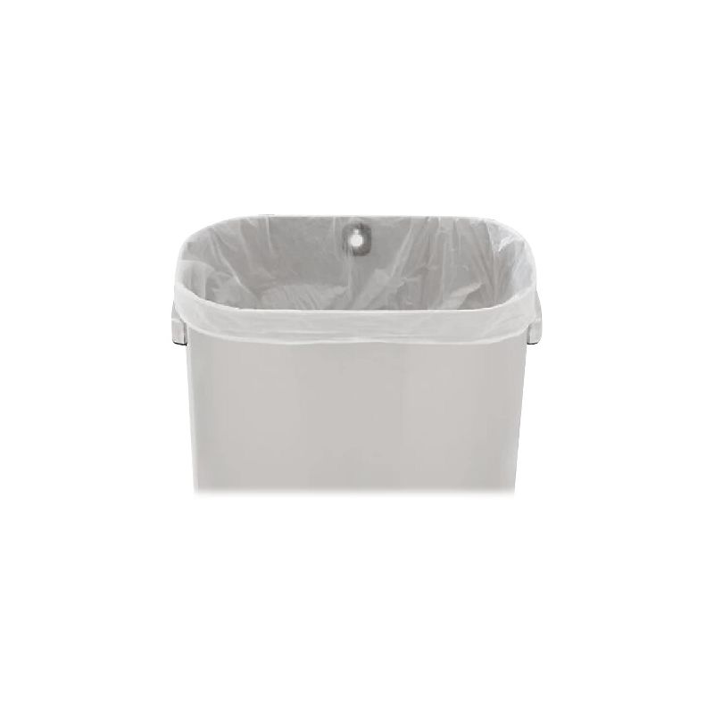 Rubbermaid Refine Stainless Steel Indoor Trash Can with Open Lid 15 Gallon Silver (2147581), 3 of 6