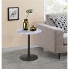 Vynxaria Contemporary Accent Table - Stylish? Side Table for Living Room & Bedroom - 3 of 4