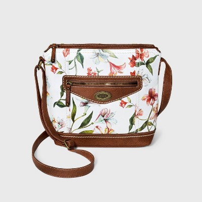 Concept Floral Print Crossbody Bag