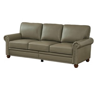 NicBex 82.68 Inch Modular Sectional Sofa with Armrest Modern Upholstered Sofa with Wood Legs for Living Room - 1 of 4