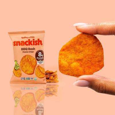 Snackish Variety Pack 8g Protein Potato Chips - 6.6oz/6ct