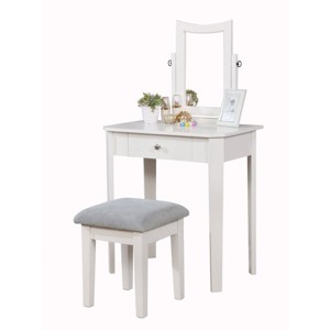 Brassex Cecilia Vanity Table Set - 1 of 4