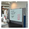 U Brands Cubicle Glass Dry Erase Board, 20 x 16, White Surface - 2 of 4