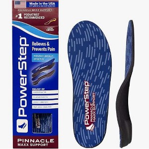 Powerstep 5015-01B Pinnacle Maxx Insoles (1 Pair), size M5W7 - 1 of 3