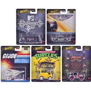 "Pop Culture 2025" 5 piece Set K "Premium Series" Die cast Model Cars by Hot Wheels - 1 of 4