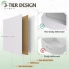 12-Drawer Tall Fabric Dresser with Wood Top and Steel Frame, Storage Chest of Drawers for Bedroom, Closet - 4 of 4