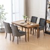 Ridstar 2 Piece Dining Chairs, Armless Chair For Dining Room-Black - 4 of 4