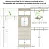 Aheaplus 25'' - 96" W Closet System with Mirror - 4 of 4