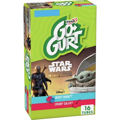 Yoplait Go-Gurt Berry and Cherry Low Fat Kids' Yogurt Tubes - 16pk/2oz Tubes