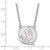 Black Bow Jewelry 10k White Gold Florida State Seminoles NCAA Necklace 18 Inch - 2 of 4