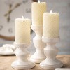 Sullivans Set of 3 Pillar Candle Holders 6"H, 8"H & 10"H White - 4 of 4
