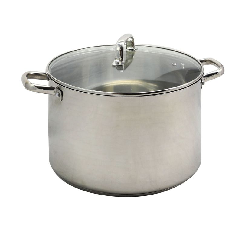 Oster Adenmore 16 Quart Stainless Steel Stock Pot With Tempered Glass Lid, 2 of 6
