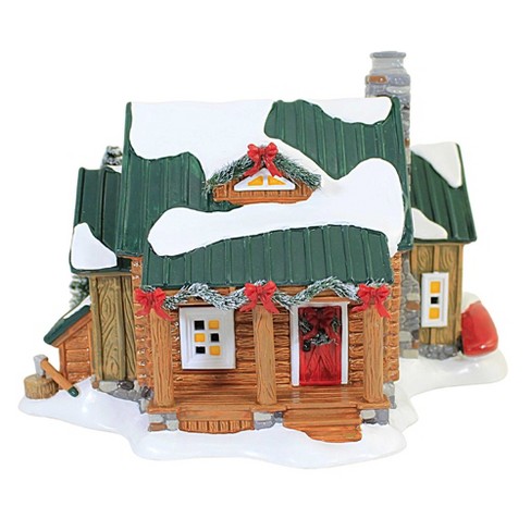 Department 56 House 6.75 In Pine Ridge Cabin Country Living Holiday ...