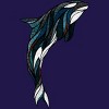 Junior's Design By Humans Jumping Orca By Studiokauz T-Shirt - 2 of 3