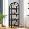 NicBex Bookshelf with Display Shelves & Metal Frame Bookcases for Living Room Home Office - 2 of 4