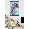 Trends International Sheena Pike - Gypsy Violet Horse Framed Wall Poster Prints - 2 of 4