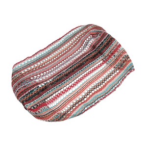Unique Bargains Women's Fashion Stripes Wide Headwrap 1 Pc - 1 of 4