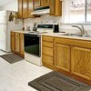 PiccoCasa Bathroom Kitchen Door Non-Slip Floor Mat 2 Pcs - 2 of 4