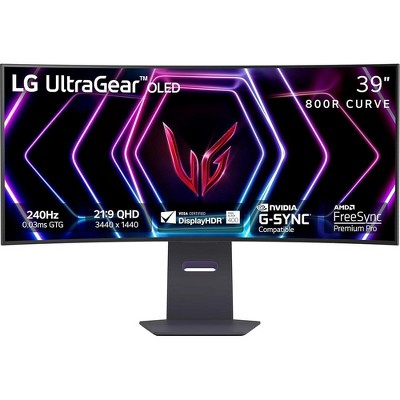 LG 39 inch UltraGear OLED 240Hz 0.03ms G-Sync Compatible 800R Curved Gaming Monitor