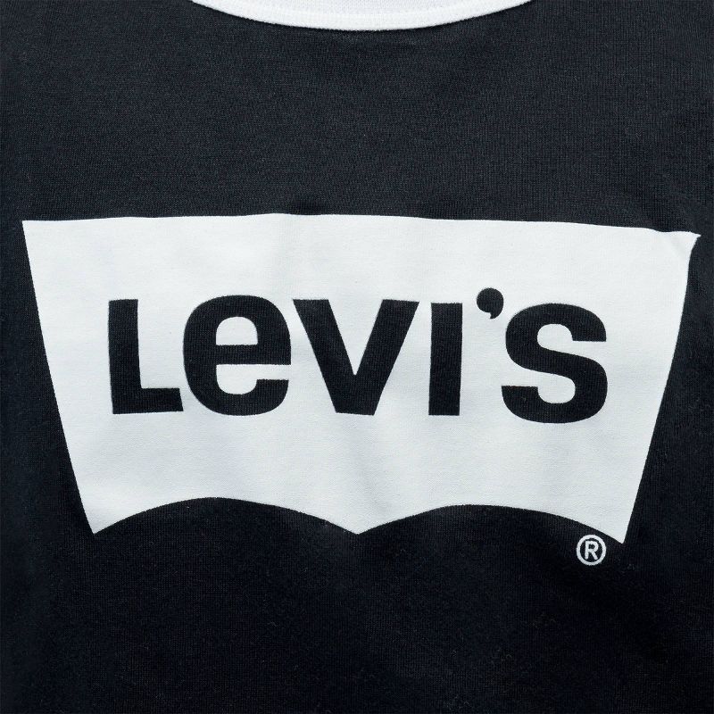 Levi's® Girls' Short Sleeve Oversized Batwing Graphic T-Shirt, 5 of 11