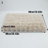 Artloge Plush Pet Bed Washable Dog Mat Crate Bed Anti-Slip Kennel Mattress Deluxe Sleeping Mat for Puppy & Large Dogs with Removable Cover - 2 of 4