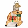 Old World Christmas 2.0 Inch Mini Reindeer Ornament Saddle Flying Tree Ornaments - 2 of 3