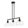 Livex Lighting Glendon 3 - Light Chandelier in  Black - 2 of 4