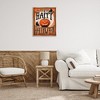 Stupell Industries Happy Halloween with Crows Floating Frame Canvas Art, Brown, 25" x 31" - 3 of 4