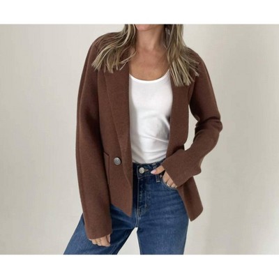 Women's Heller Knit Blazer - SIX/FIFTY