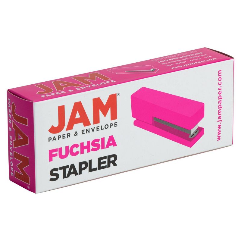 JAM Paper Modern Desk Stapler - Pink, 6 of 8
